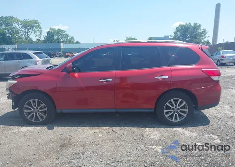 2015 Nissan Pathfinder Platinum/S/Sl/Sv из США, поврежденный, VIN 5N1AR2MN8FC618987